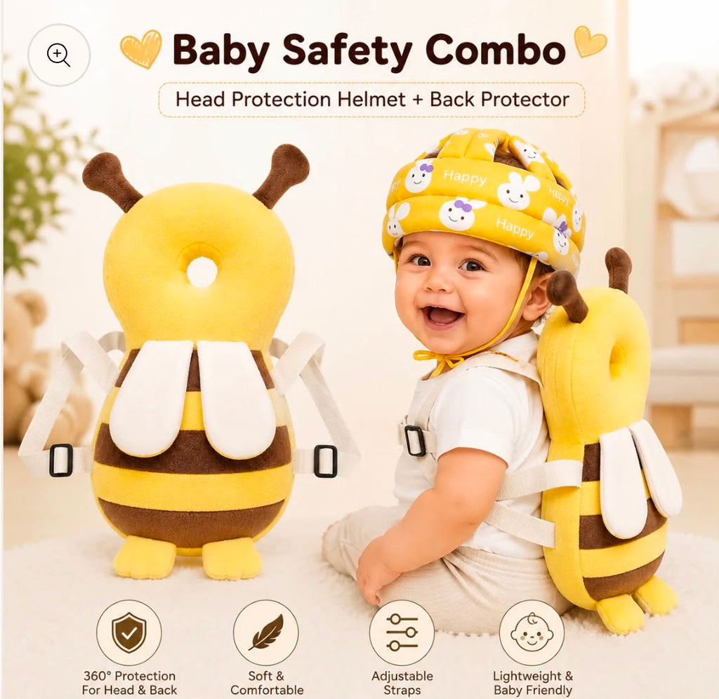 Bumble Cushion Toddler Helmet & Backpack