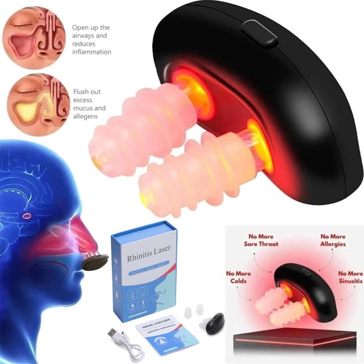Red Light Nasal Therapy Device